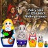 Матрешки с героями сказки Красная Шапочка (набор 5 шт), эко-игрушки 