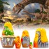 Матрешки с динозаврами, для игр и декора комнаты (набор 5 шт)