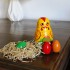 Матрешка «Курочка с яйцами», оригинальные подарки на Пасху