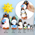 Матрешки семья пингвинов (набор 7 шт)