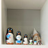 Матрешки «Семья пингвинов»: набор из семи штук. Деревянные игрушки