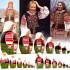Коллекционная серия «Традиционные строи женского костюма Беларуси»: Матрешка «Калинковичский строй», набор 7 шт