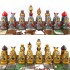 Сувенирный набор шахмат-матрешек на тему Куликовской битвы
