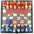 Набор шахмат-матрешек "Мировые лидеры"