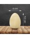 Заготовка деревянная "Яйцо", 65*40 мм, набор 10 шт